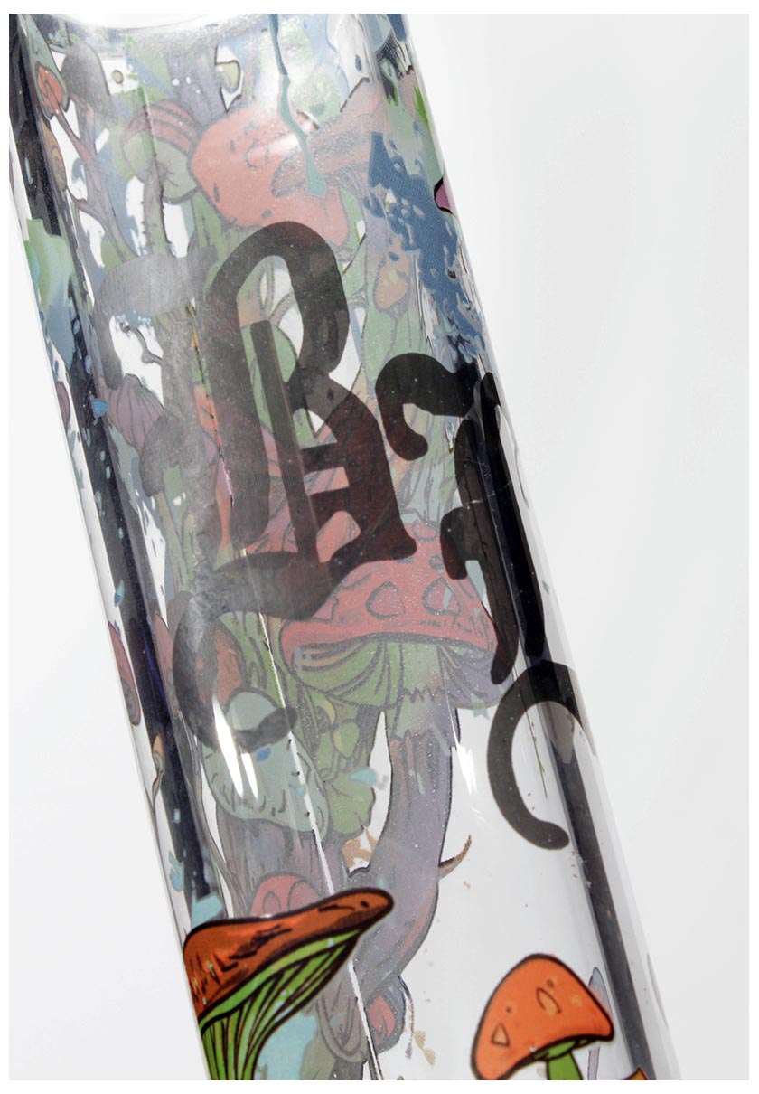 BL Mushroom Tree Glasbong All Over Print Details 1